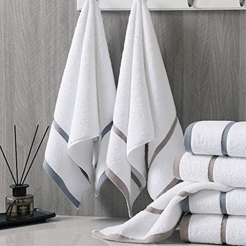 XUEMML Towels for Bathroom Sets of 6,100% Cotton Towels Set,Hotel &