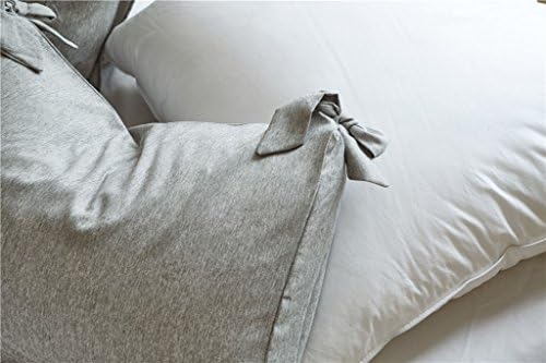 Luxury Solid Color Duvet Cover 2PCS Bedding Set with Zipper Closure