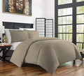 100% Pure Cotton Duvet Cover Set, 600 Thread Count with Zipper &