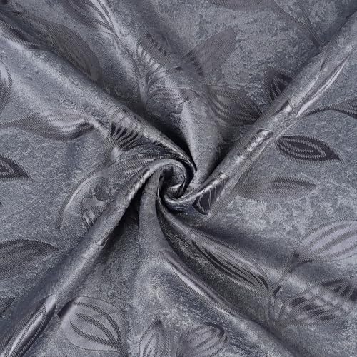 SUPERIOR Semi Blackout Curtains - Modern Leaves - 52" x 120" - Grommet