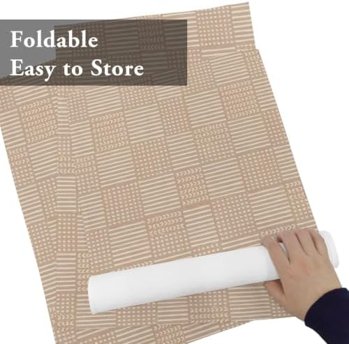 Minimalist Gingham Placemats Set of 8, Non Slip Washable Farmhouse