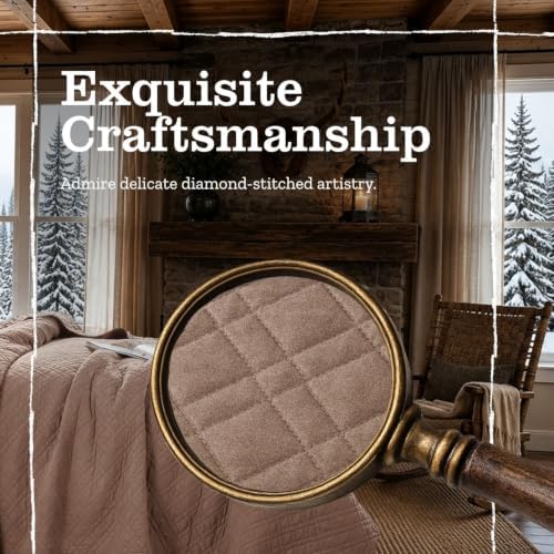Queen Quilt Set with Shams Lightweight Quilted Bedspread Coverlet Thin