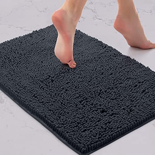 LuxUrux Bath Mat, Extra-Soft Plush Non-Slip Bathroom Rug, Luxury