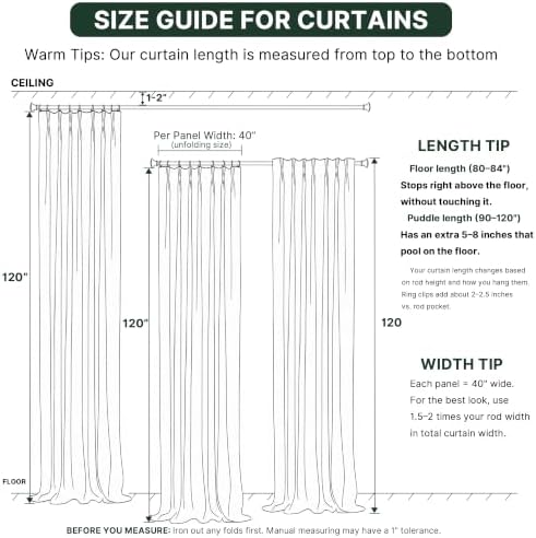 H.VERSAILTEX Dove Gray Pinch Pleated 100% Blackout Curtains 120 Inch