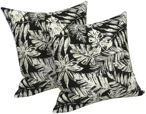LVTXIII Outdoor Pillow Covers 20x20 Inch, 2 Pack Large Square Throw