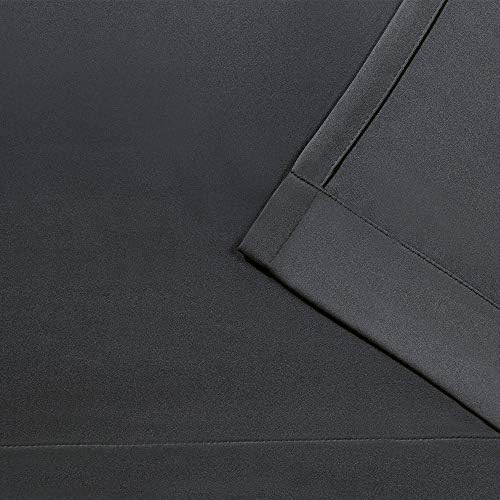 EXCLUSIVE HOME Sateen Twill Woven Room Darkening Blackout Pinch