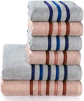 Softerry Finesse Bath Towel Set - 100% Soft Cotton - Extra Absorbent