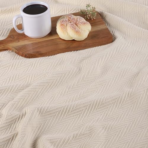Superior Metro 100% Cotton Blanket, Perfect for Bedroom, Living Room