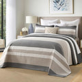 120"x120" Oversized Bedspread - 100% Cotton, California King Extra