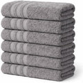 Bath Towels 27x54 – Pack of 6 | Soft, Light Weight & Quick-Dry
