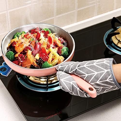 Oven Mitts and Potholders BBQ Gloves - Heat Resistant Non-Slip Cooking