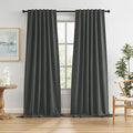 KEQIAOSUOCAI Blackout Curtains for Patio 120 Inch Length, Total Sun