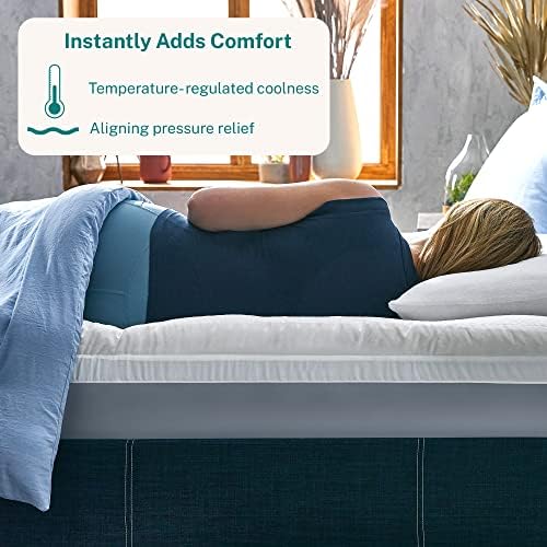 Sleep Innovations Cooling Comfort Gel Memory Foam Dual Layer Mattress