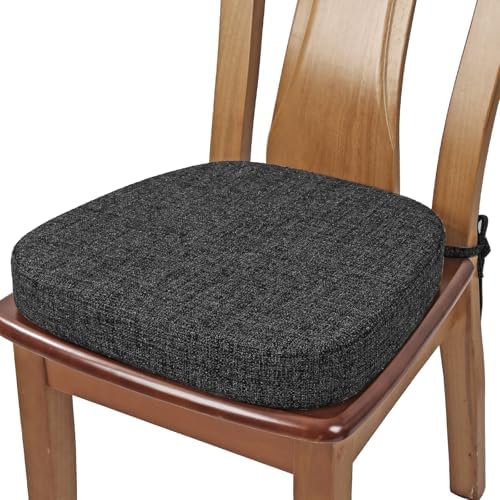 SINOSSO Thickened 2.5" Dining Chair Cushion, Soft Blended High Density