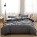 FACE TWO FACE Bedding Duvet Cover Set100% Washed Cotton Duvet Cover