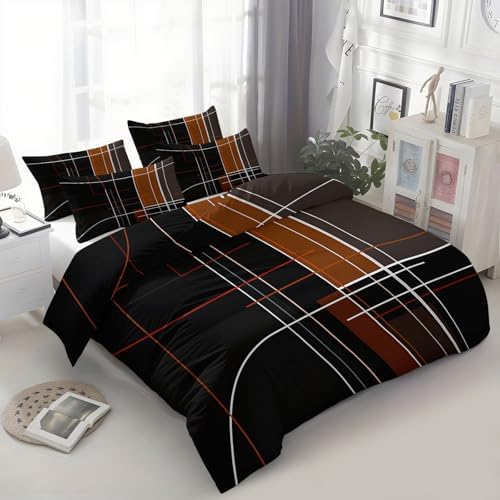 Queen Duvet Cover Set Grey, Duvet Cover Set Microfiber, Zipper