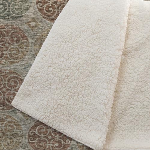 Addison Rugs ASB738 Taupe 50" x 70" Oversized Sherpa Throw Blanket