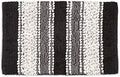 Ramanta Home Chenille Bath Mat Rug Charcoal 20x32 Inches