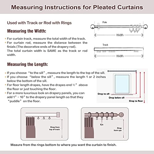 White Sheer Curtains 120 Inches Length 2 Panels, Linen Textured Window