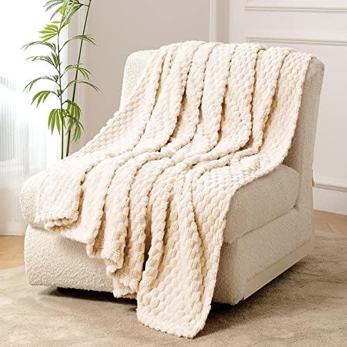 FY FIBER HOUSE Fleece Blanket King Size 300GSM Super Soft Plush Fuzzy