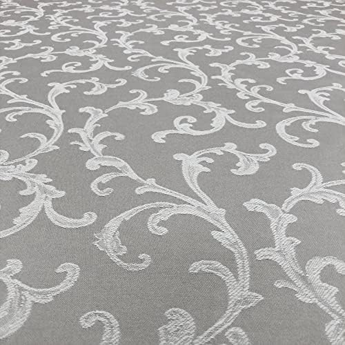 CAIT CHAPMAN HOME COLLECTION Solid Color Scroll Jacquard Woven