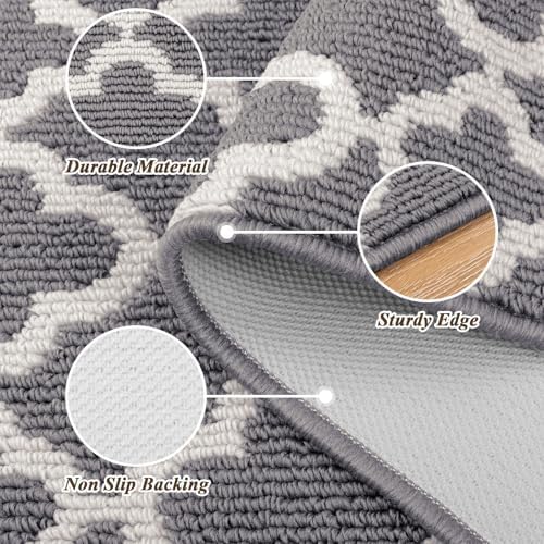 U'Artlines Washable Hallway Runner Rug 2x6', Non-Slip Kitchen Runner