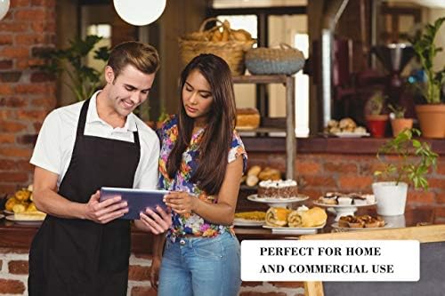 9 Pack Black Apron for Women Adult Girls Ladies with Pockets - Kitchen