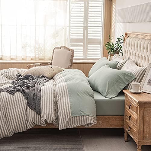 PURE ERA Jersey Knit 4pc Bed Sheet Set 100% T-Shirt Cotton Super Soft