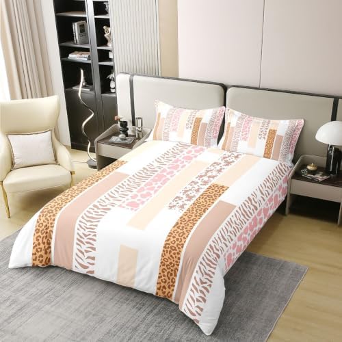 Castle Fairy Stripe Leopard Zebra Kids Bedding Set King Size 100%