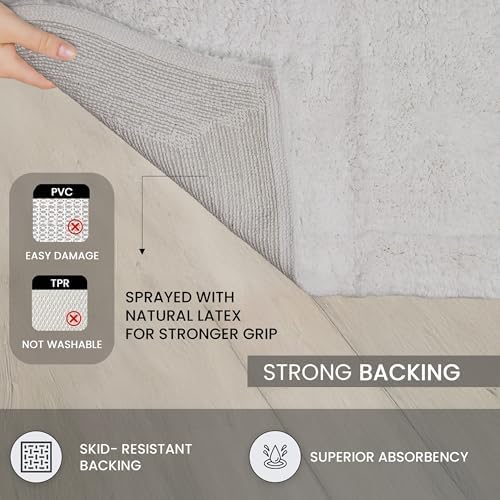 Home Weavers 100% Cotton Tufted Waterford Collection, Extra Soft and
