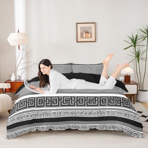 Erosebridal Geometric Bedding Set Full