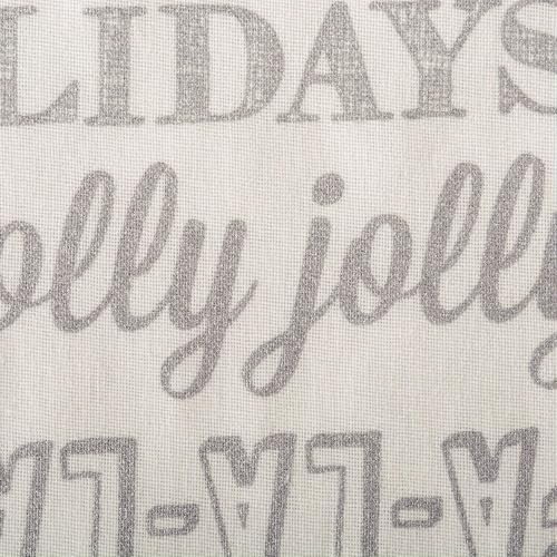 DII Holiday Dining Table Linen Metallic Fabric Kitchen Décor