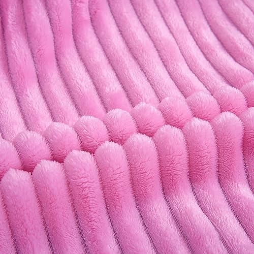 Cozy Super Soft Throw Blankets for Bed, 80x60 Inch Extra Large Solid