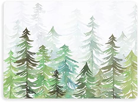 KAF Home Cork Placemats 16 x 12-Inch Set of 4 (Holiday Winter Forest)