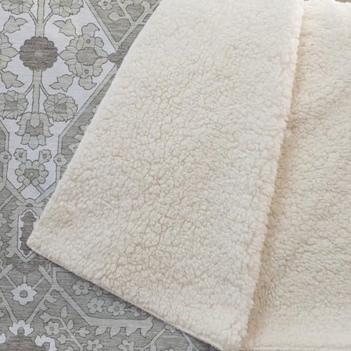 Addison Rugs ASB863 Taupe 50" x 70" Oversized Sherpa Throw Blanket