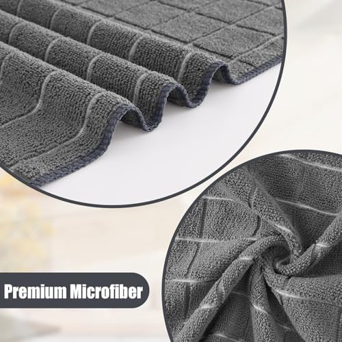 Homaxy Kitchen Towels and Dishcloths Set, 16 x 28 inches and