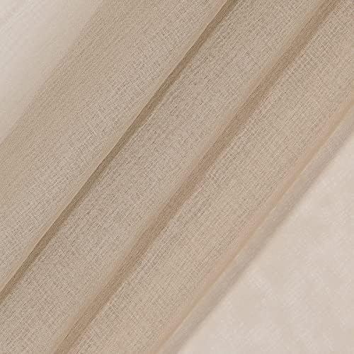 ECLIPSE Ines Printed Ombre Textured Light Filtering Grommet Window