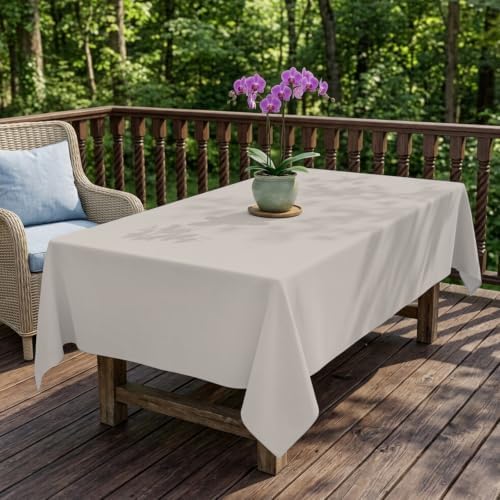 Warm Gray Tablecloths 60" x 120”, Modern Minimalist Solid Color