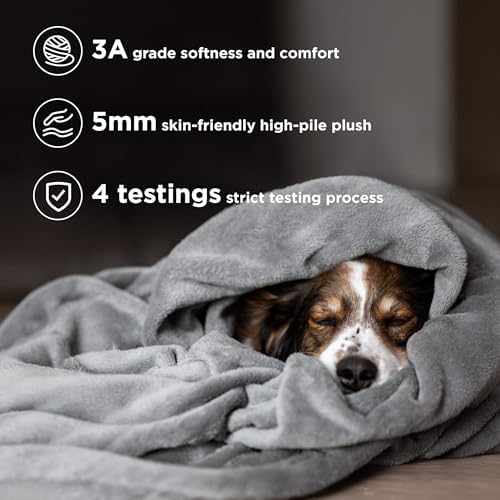 Bedsure Fleece Blanket California King&Bedsure King Size Blanket for