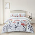 Style Quarters 3pcs Queen Size Microfibre Duvet Cover Set Summer