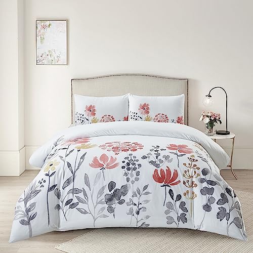 Style Quarters 3pcs Queen Size Microfibre Duvet Cover Set Summer