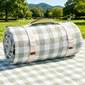 G GOOD GAIN Picnic Blankets Outdoor Extra Large 80"x80", Green