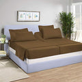 5-Piece Split Cal-King Adjustable Bed Sheet Set, 800 TC,100% Egyptian