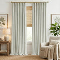 NICETOWN Room Darkening 108 inch Curtains for Bedroom, Rod Pocket/Back