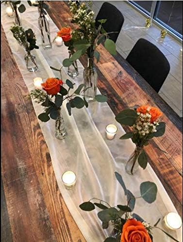 Chiffon Table Runner Extra Long, Wedding Runners, Holiday Table