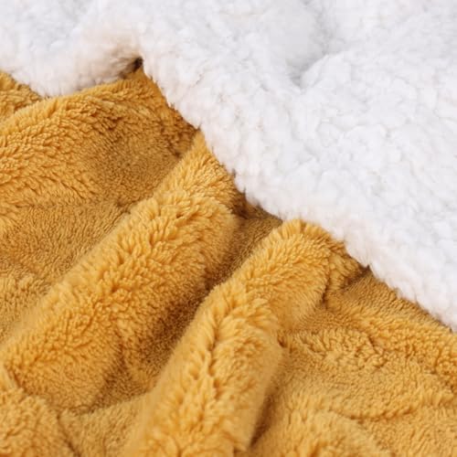 Superior Reversible Fleece Blanket, Soft Plush Fuzzy Throw for