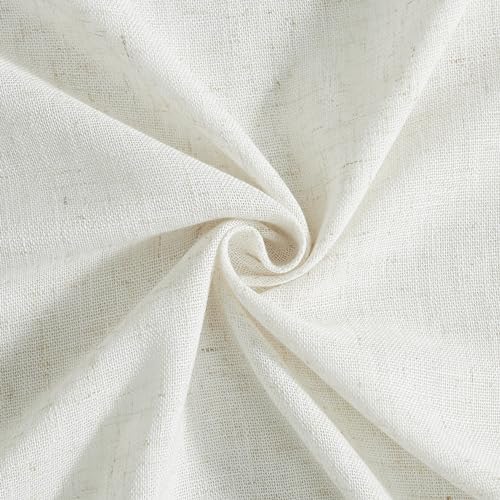 WEST LAKE Bailey Linen Pinch Pleat Light Filtering Curtains 84 Inches