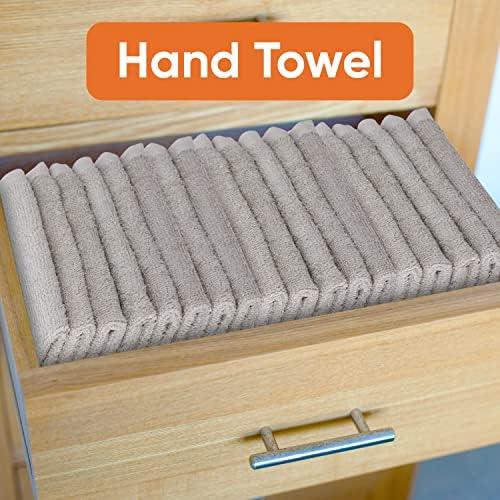 Superio Cotton Terry Washcloths Grey Towels 100% Cotton Cleaning Cloth