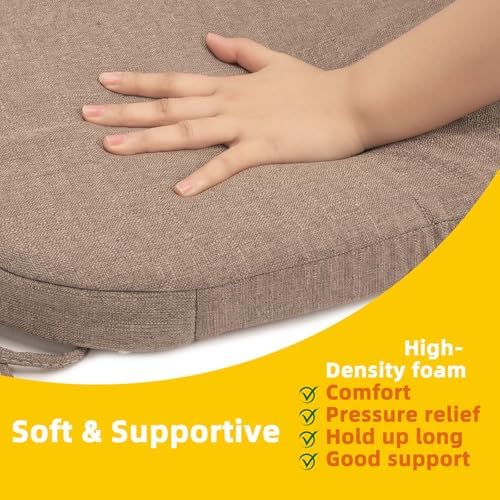Chair Cushions Set of 4 or 6 – Thick Foam Seat Pad Chair Cushion