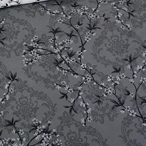 Soft Bedding Duvet Cover Set with Zipper Closure and Corner Ties